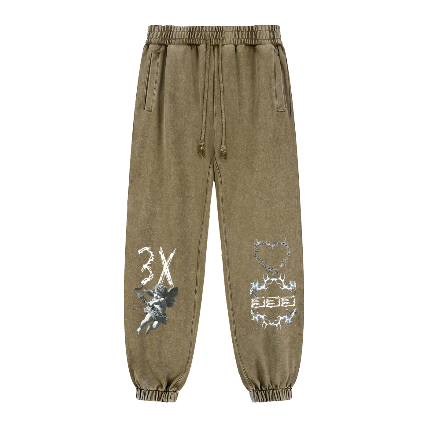 Snow Wash Heavyweight Jogged Sweatpants ODMPOD