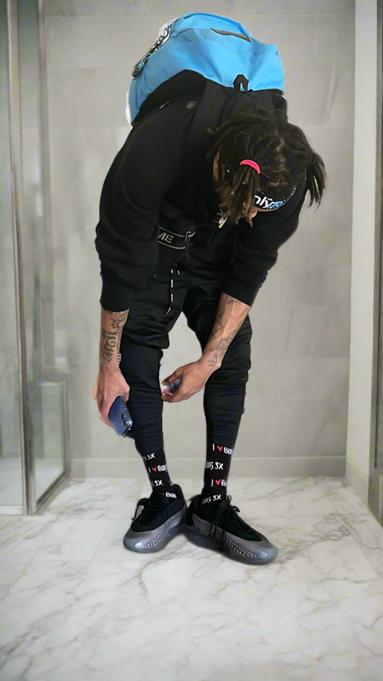 I <3 Banz 3X Socks Printify