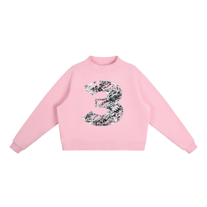 "3" SZN Sweater (BLACK) (YELLOW) (PINK) ODMPOD