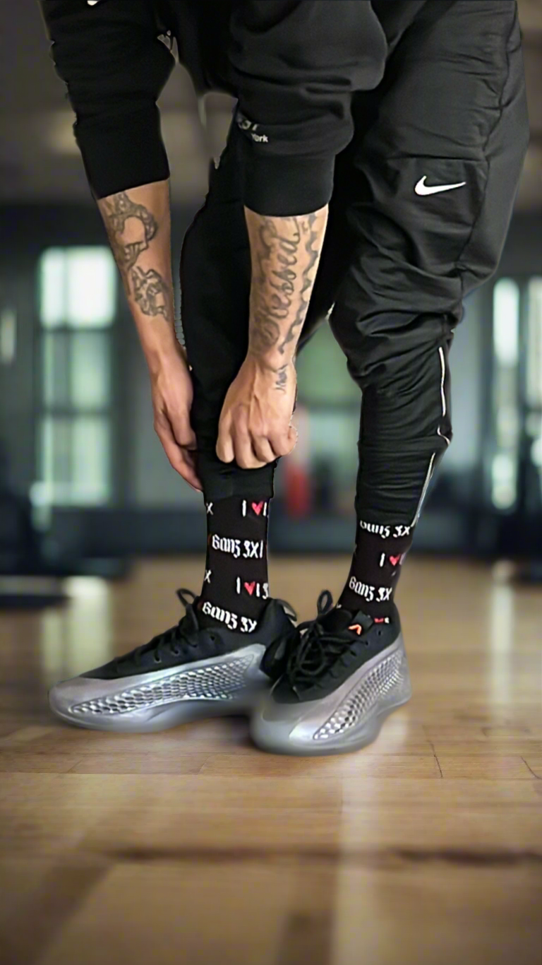 I <3 Banz 3X Socks Printify