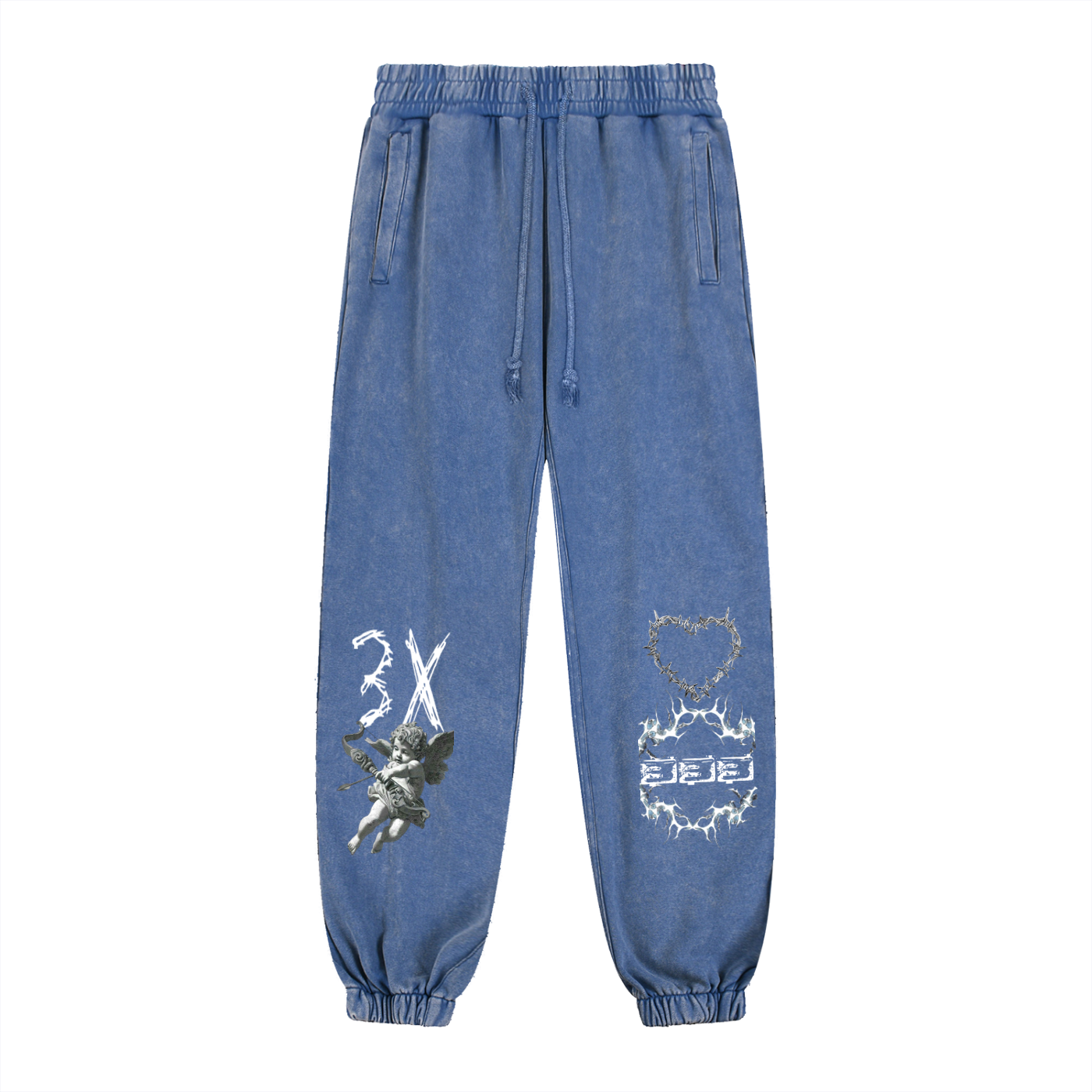 Snow Wash Heavyweight Jogged Sweatpants ODMPOD