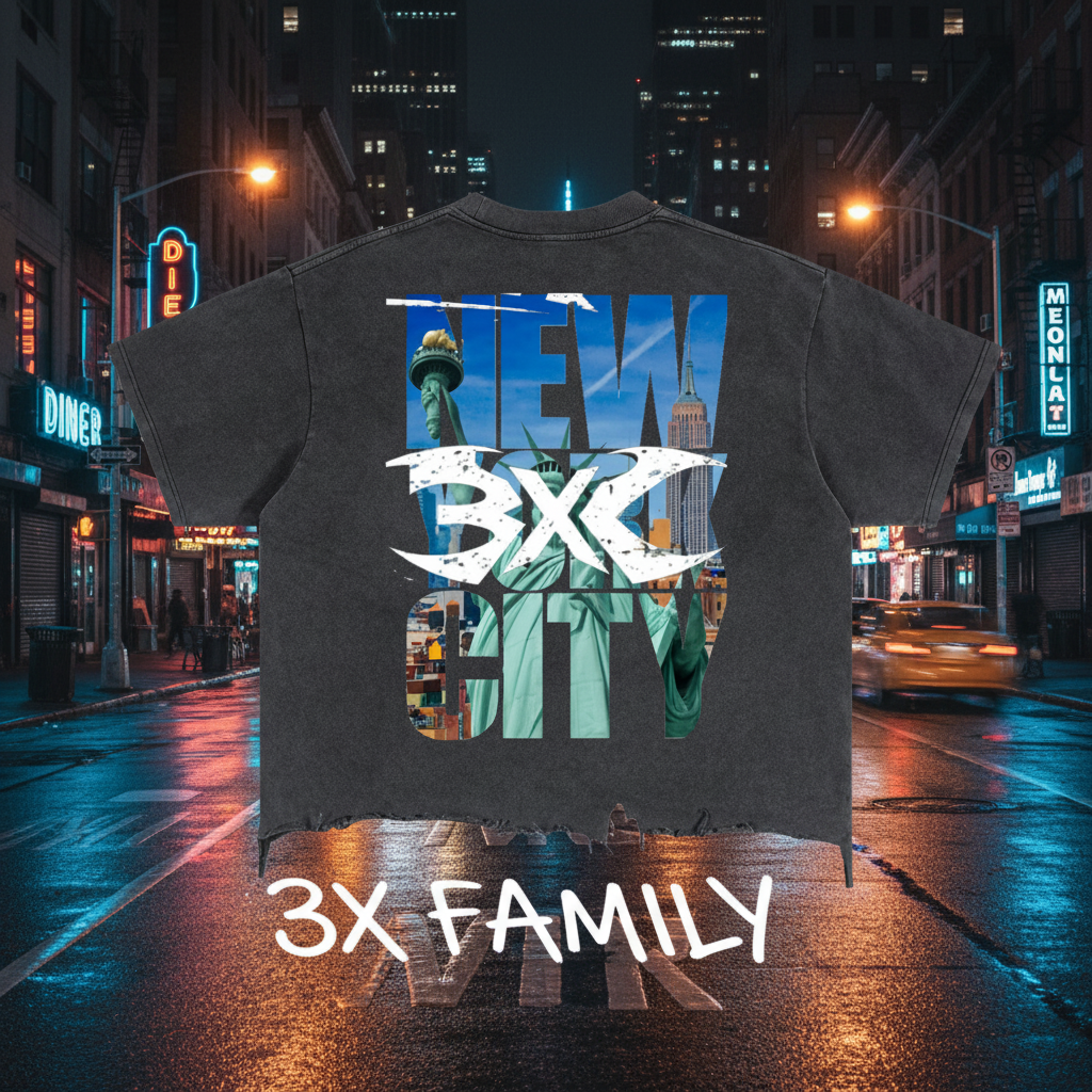 Vintage Wash Boxy Distressed Hem T-Shirt ODMPOD