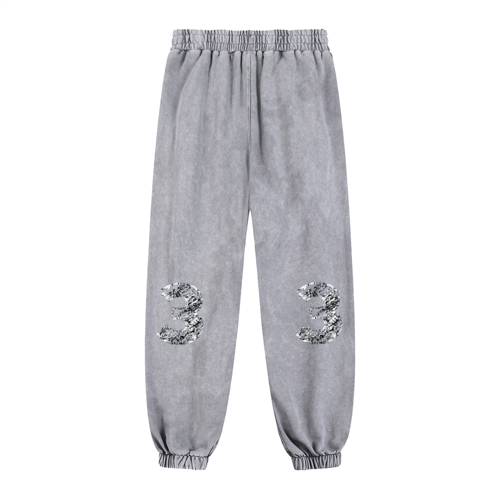 Snow Wash Heavyweight Jogged Sweatpants ODMPOD