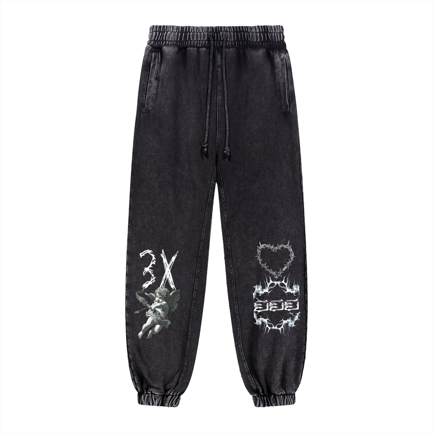 Snow Wash Heavyweight Jogged Sweatpants ODMPOD