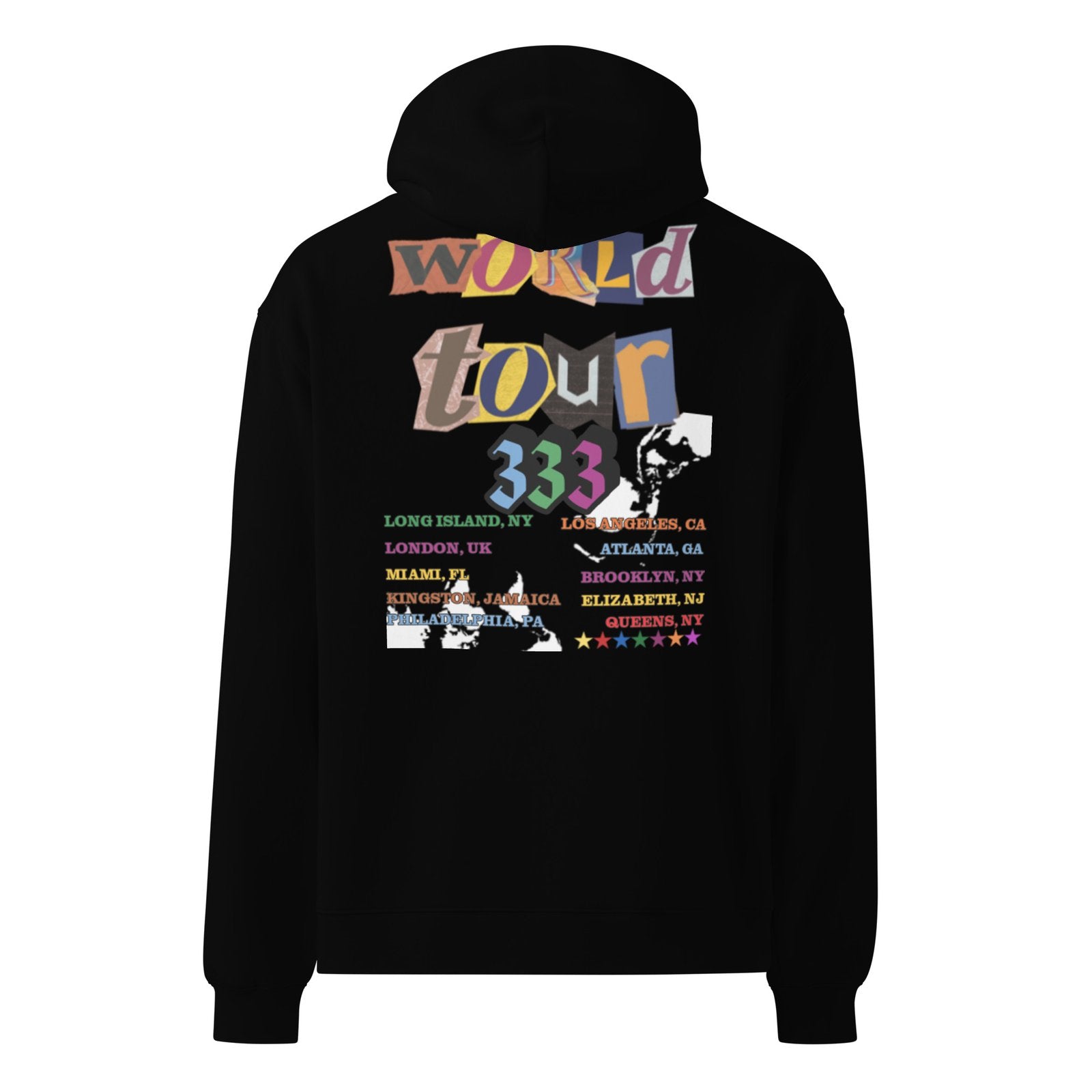 333 World Tour Oversized Hoodie